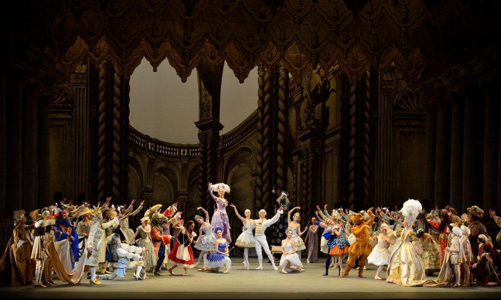 Scene from Alexei Ratmansky's The Sleeping Beauty.  Photo: Gene Schiavone.